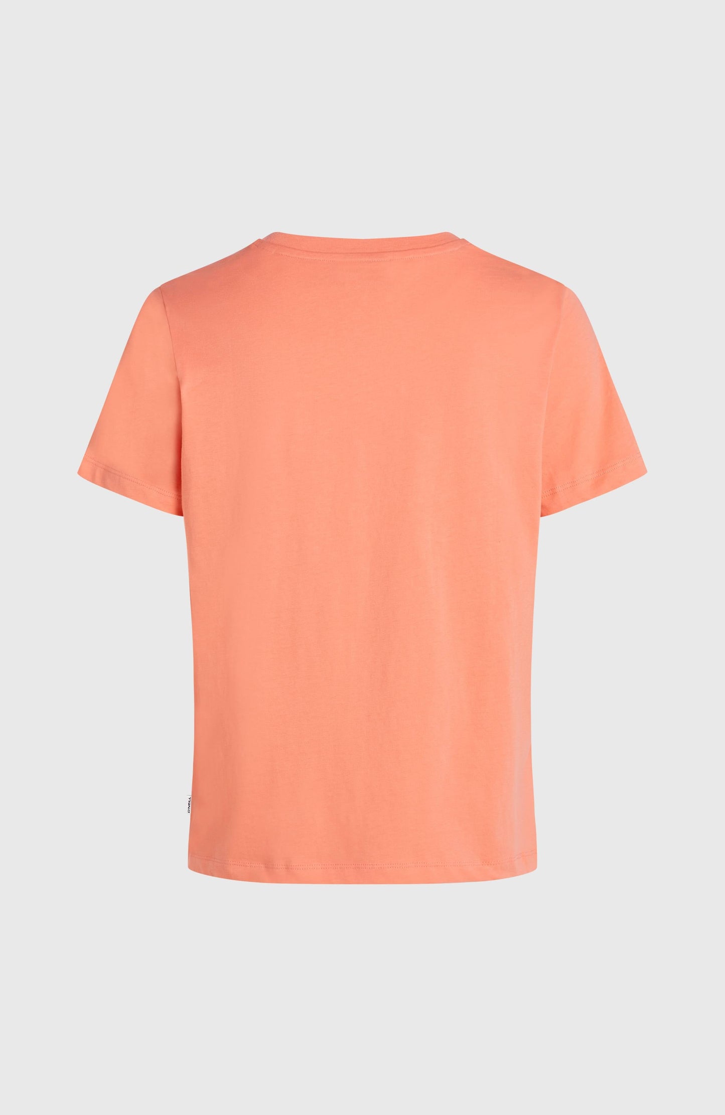 Front Print T-Shirt Women Funky Peach