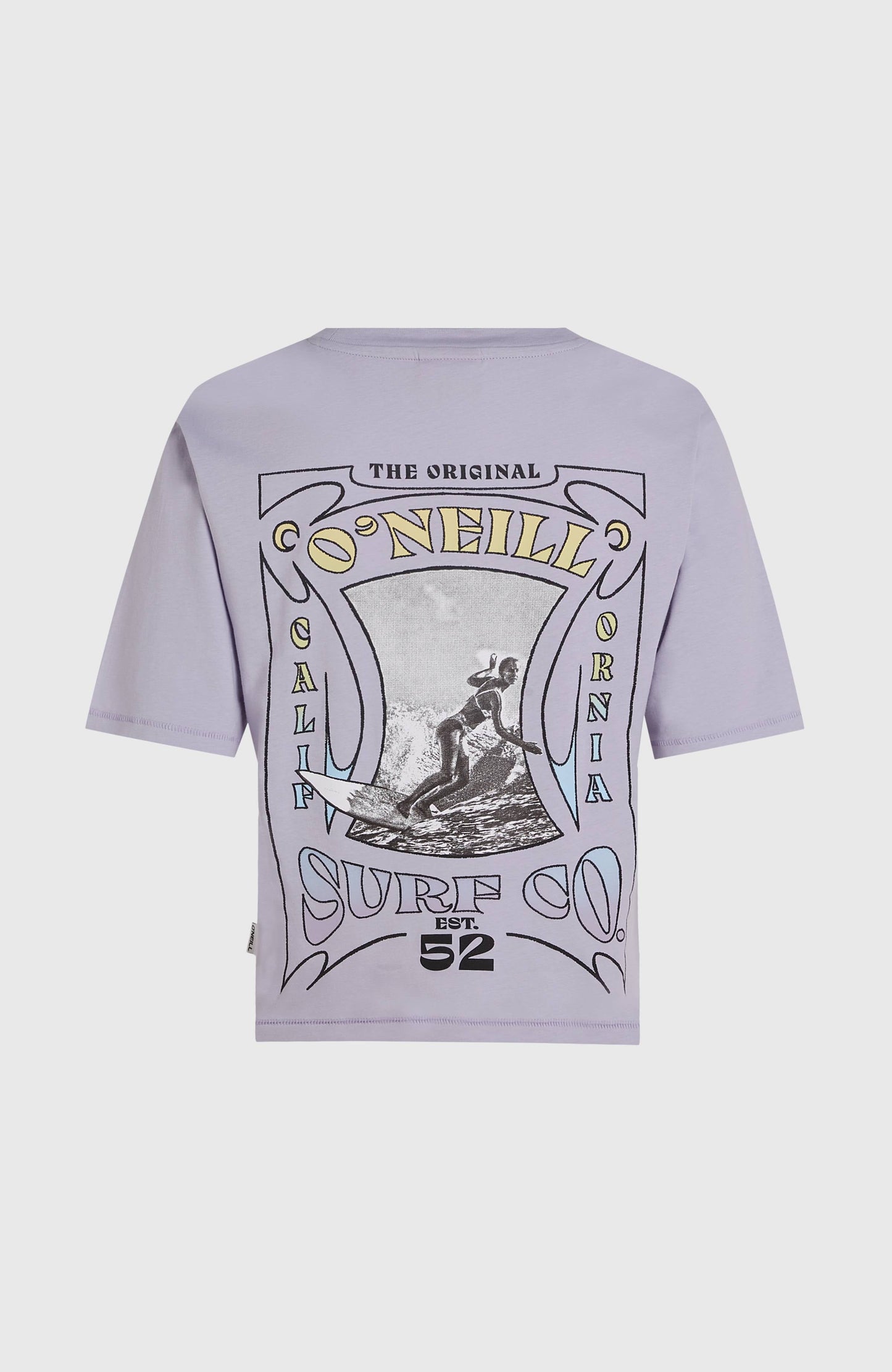 Summer Musthaves Back Print T-Shirt Women Purple Gleam