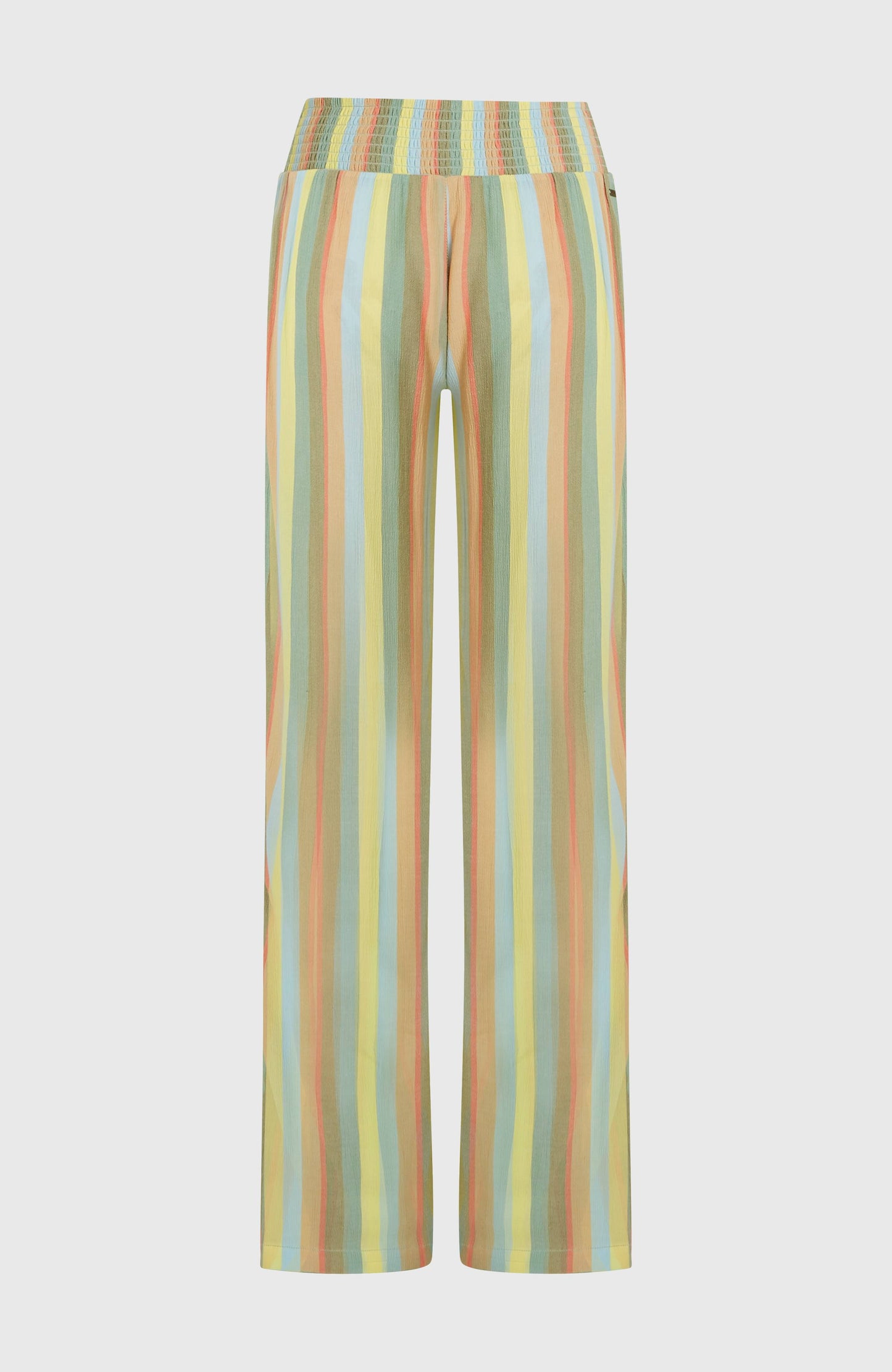 Johnny Smocked Waist Pants Women Multi Must Haves Stripe