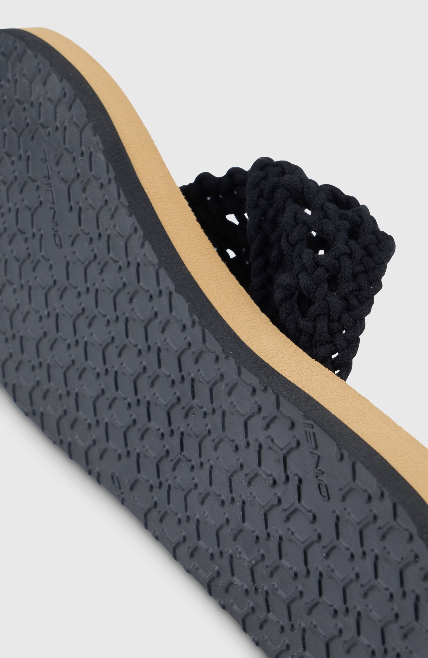 Ditsy Crochet Sandals Women Black Out