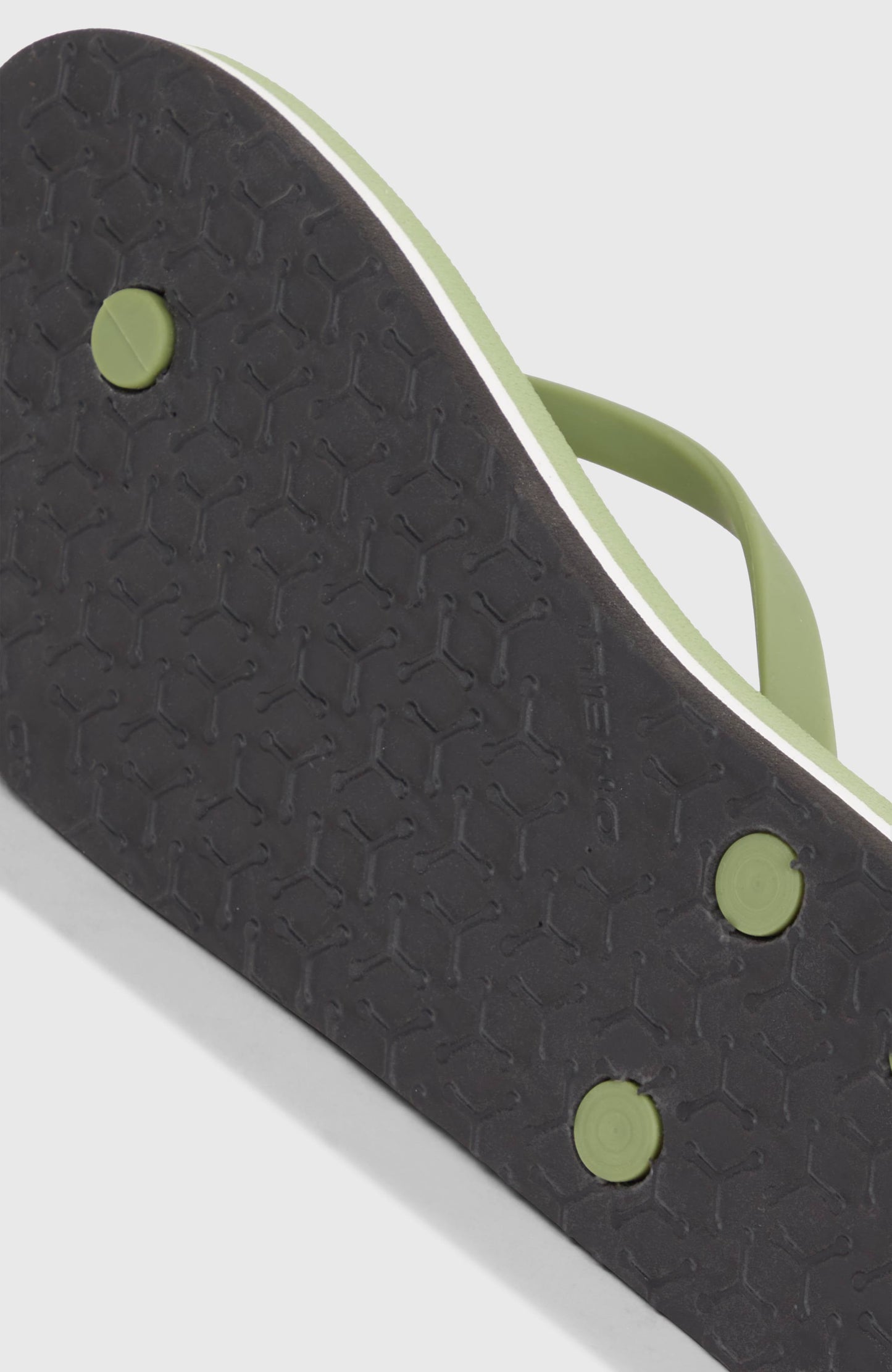Profile Graphic Sandals Women Green Textured Jungle