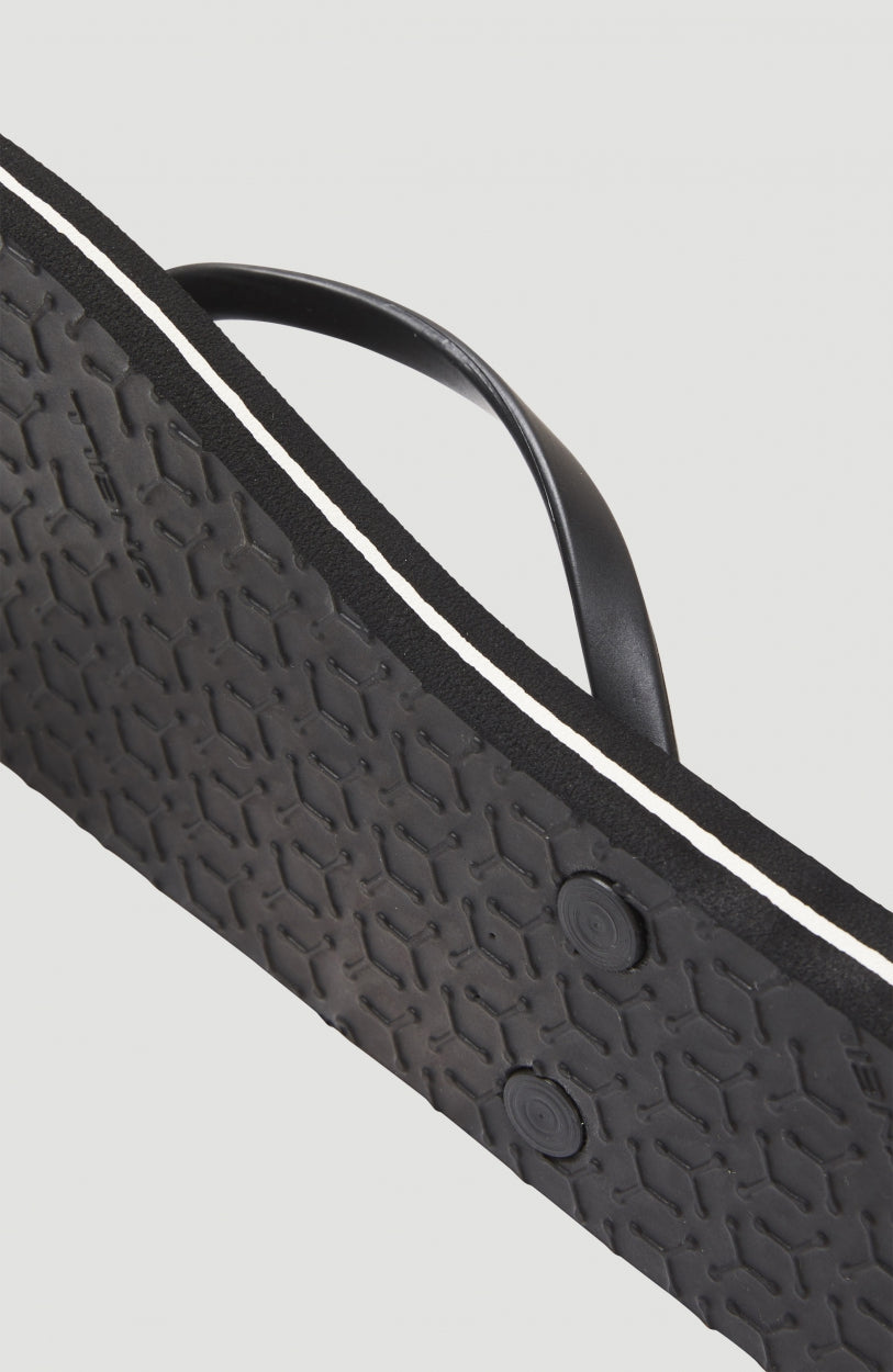 Profile Logo Sandals Women Black Out