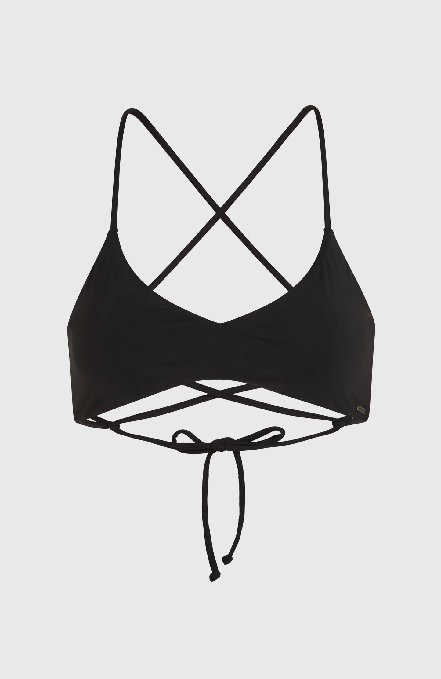 Huntington Bralette Bikini Top Women Black Out