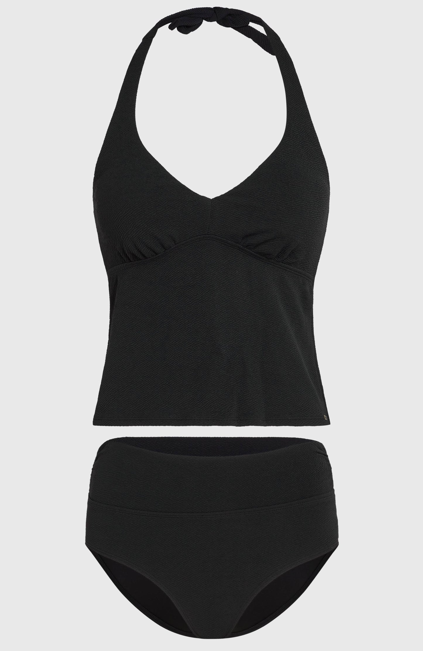 Tankini Bikini Set Women Black Out
