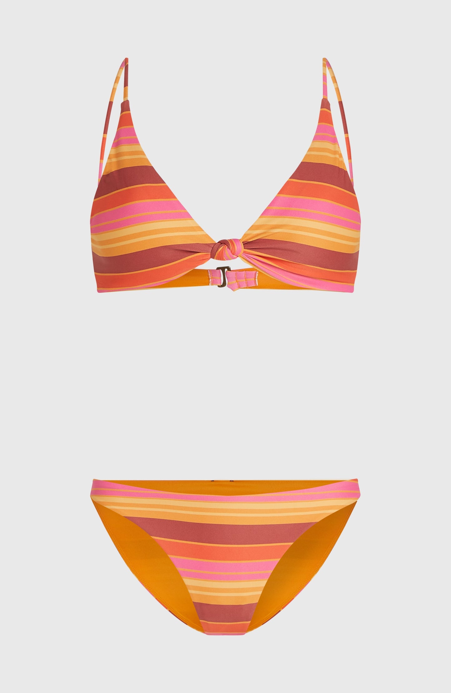 O'Riginals Pismo Flamenco Bikini Set Women Orange Sunny Stripe