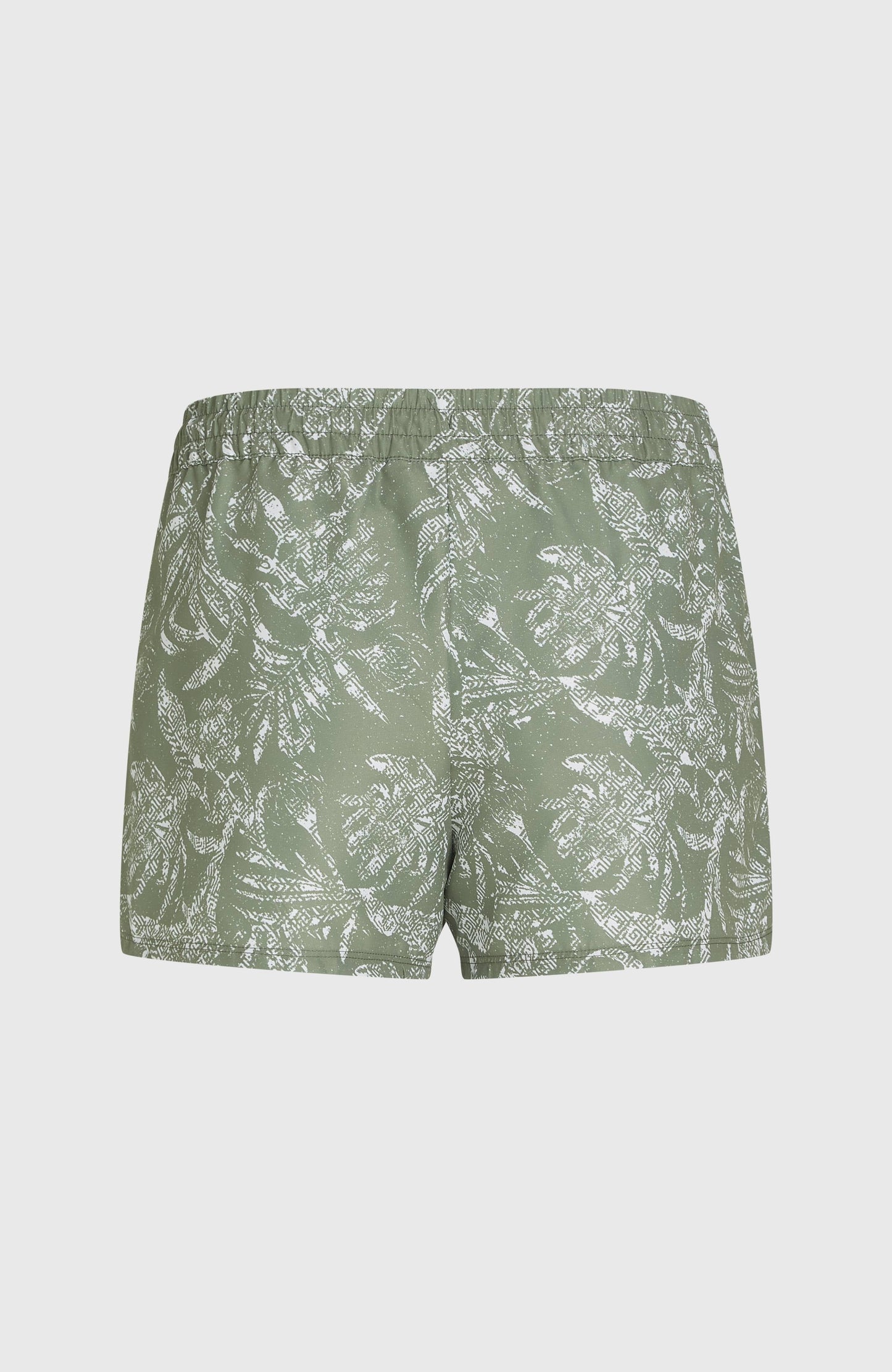 Essentials Print 12'' Swim Shorts Women Green Textured Jungle