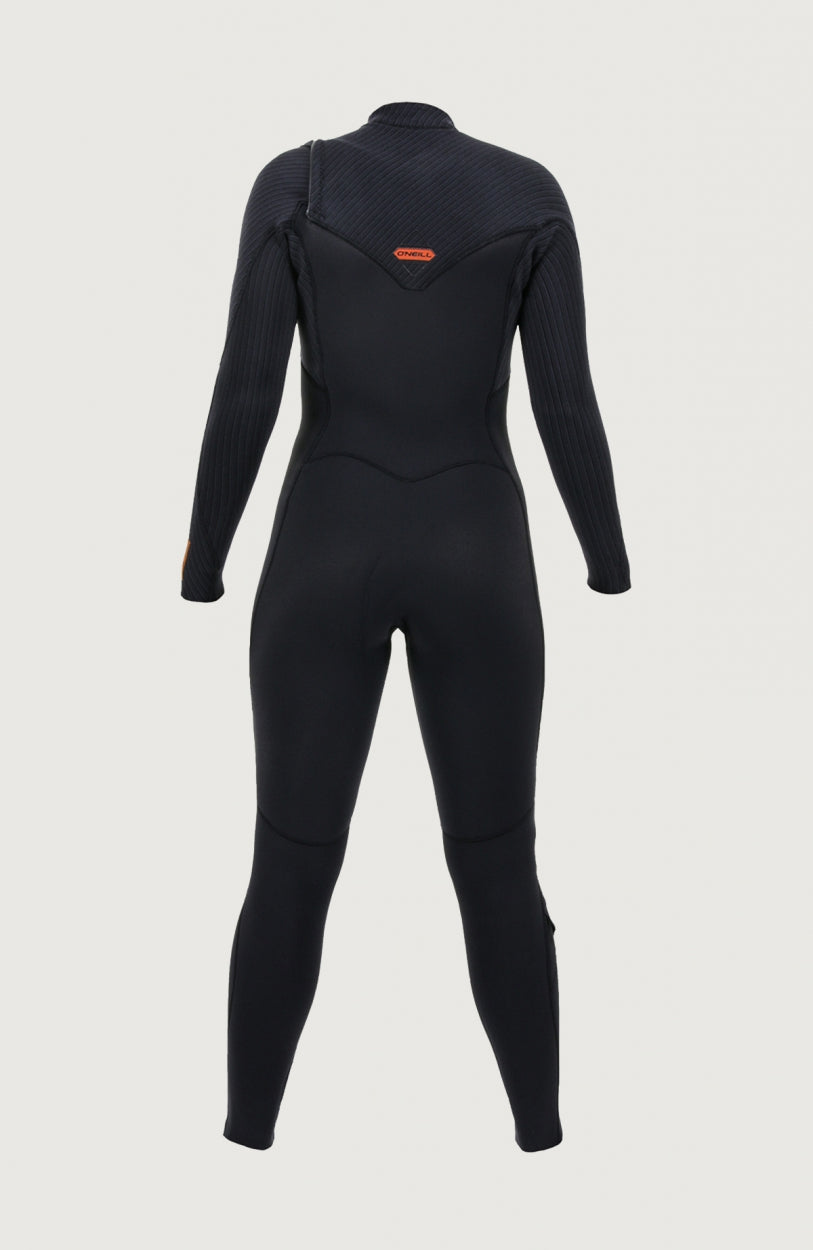 O'Neill Hyperfreak 3/2mm Chest Zip Full Wetsuit Women – O'Neill Women|Wetsuits BLACK/BLACK