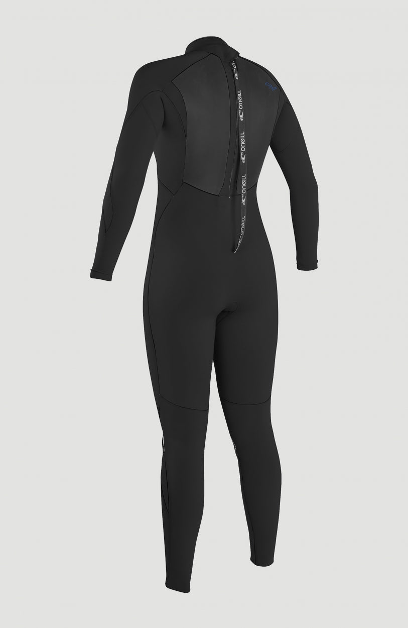 O'Neill Epic 3/2mm Back Zip Full Wetsuit Women – O'Neill Women|Wetsuits A05 BLK/BLK/BLK