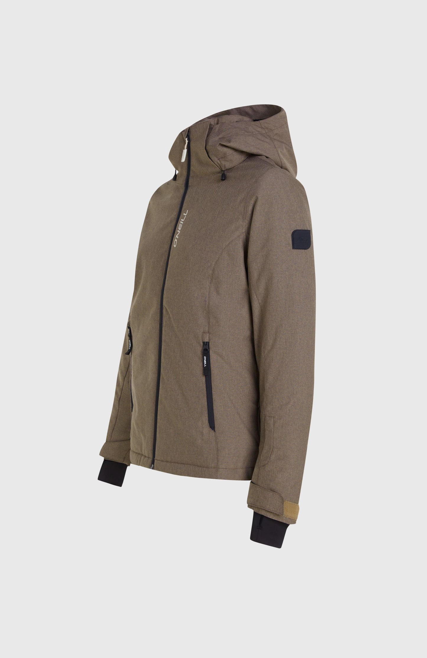 Stuvite Snow Jacket Women Concrete