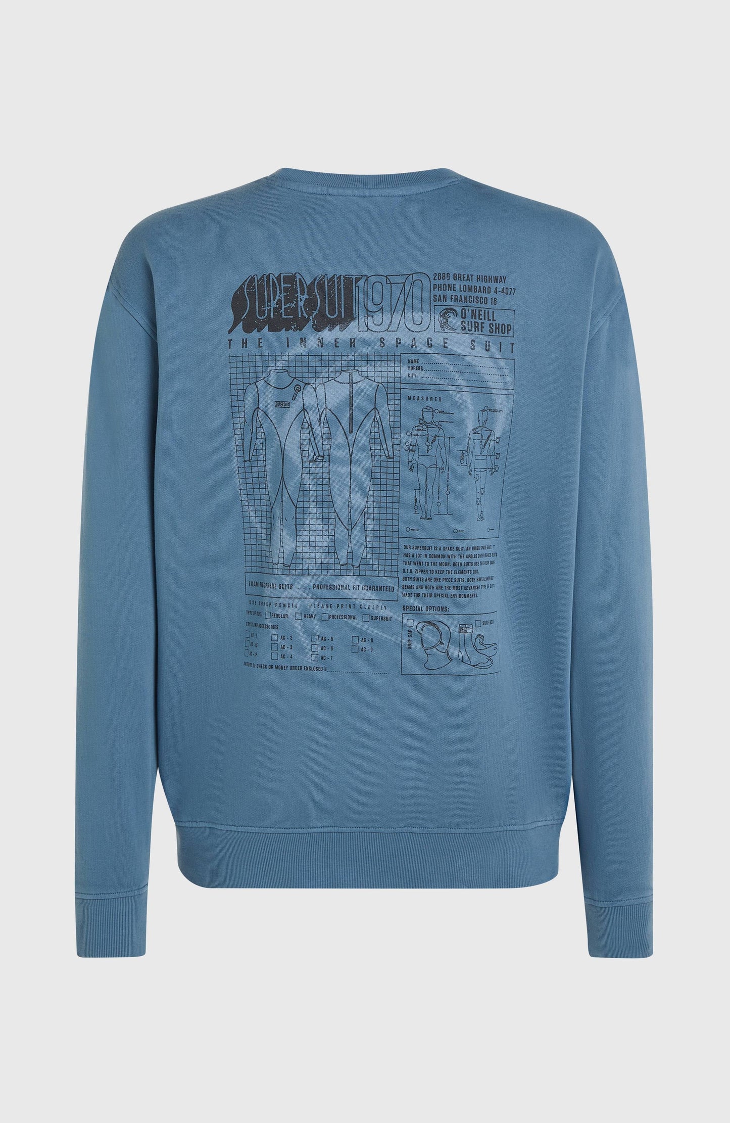 O'Riginals Crew Sweatshirt Men Copen Blue