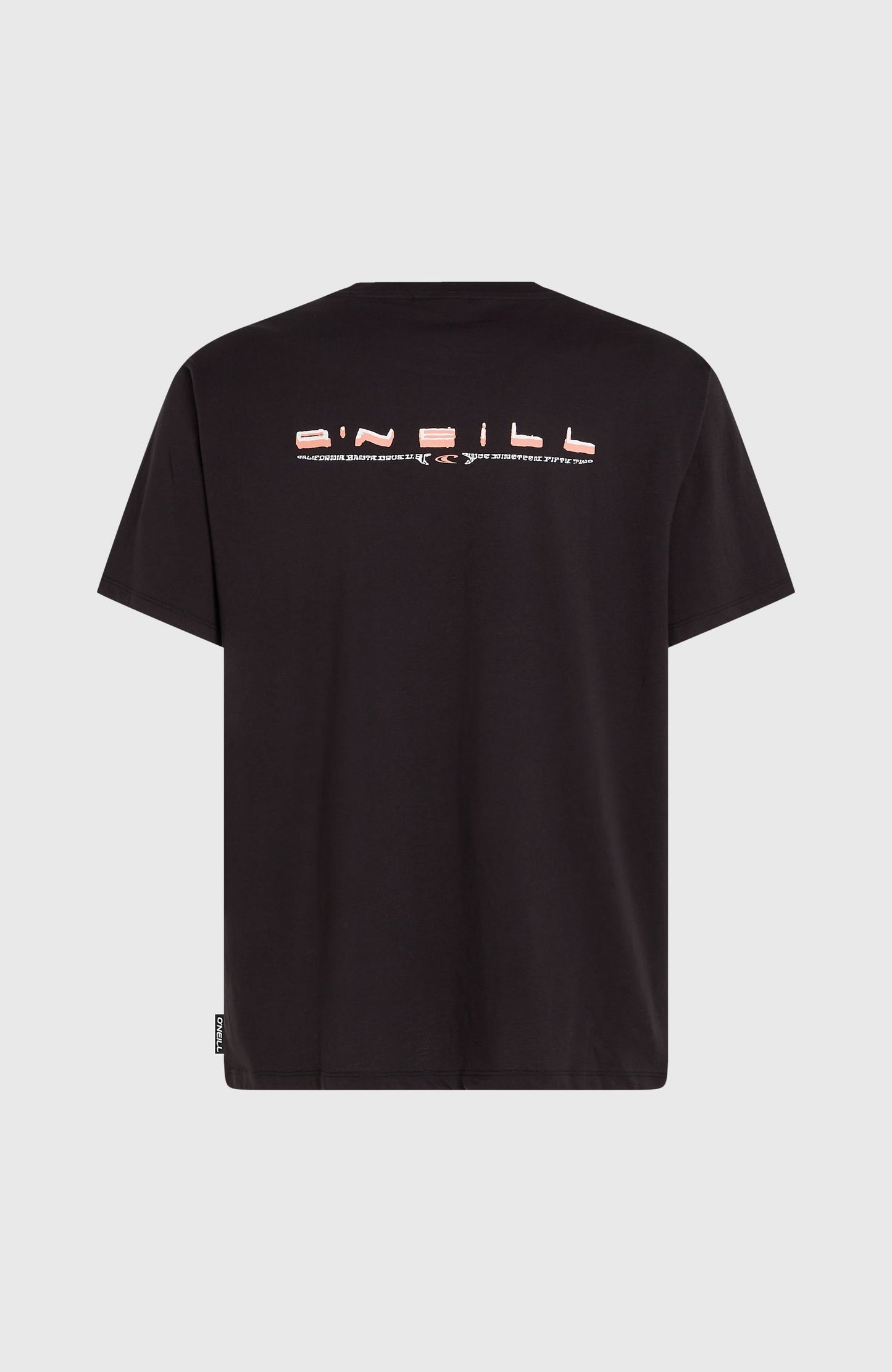 O’Neill Retro Back Print T-Shirt Men Black Out