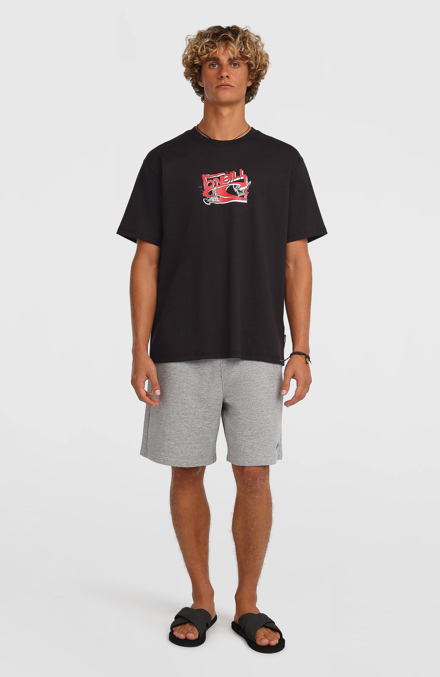 Essentials 90s Logo T-Shirt Men Black Out