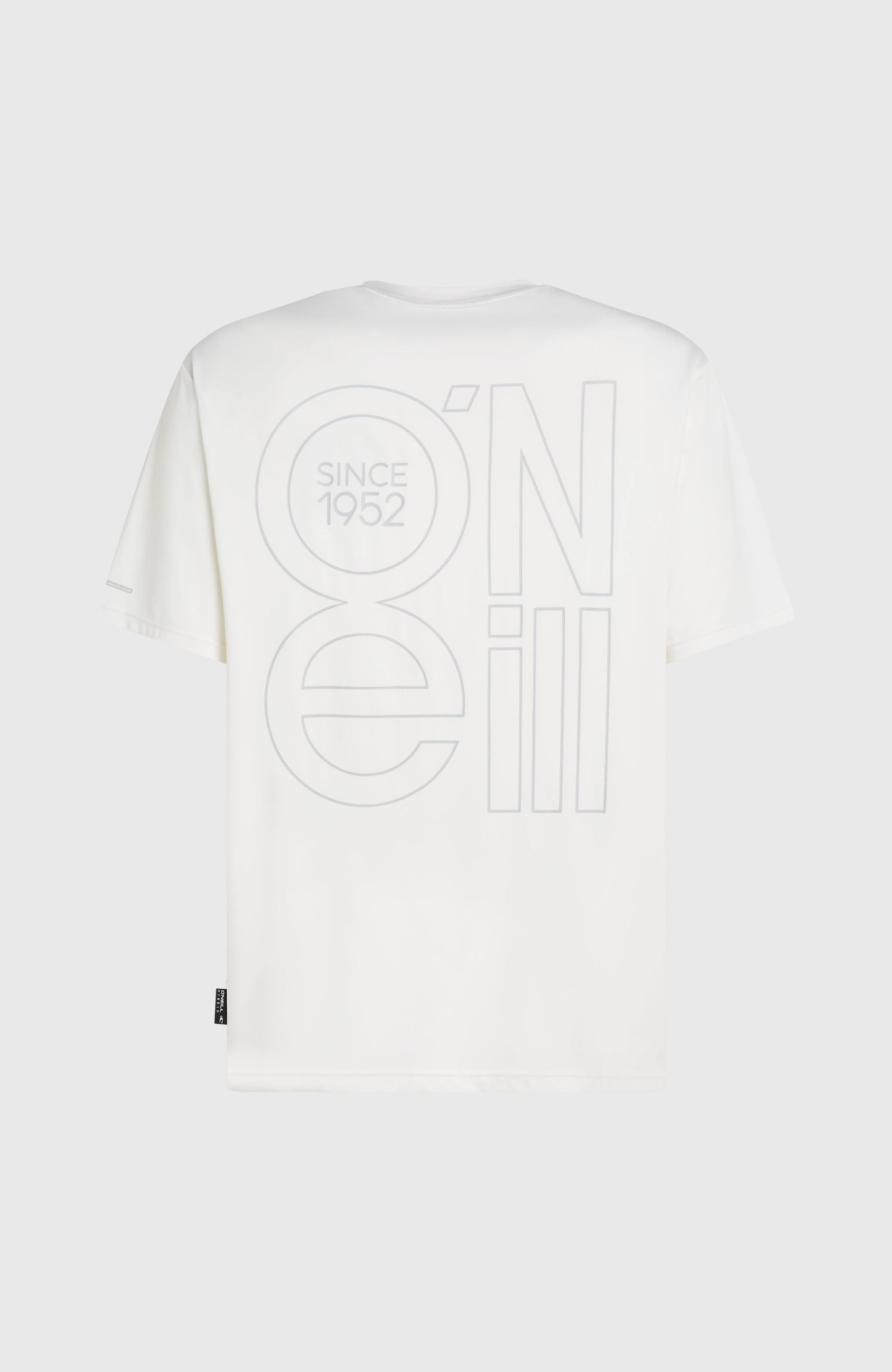 O'Neill Hybrid UPF 50+ Polygiene Back-Print T-Shirt Men Snow White