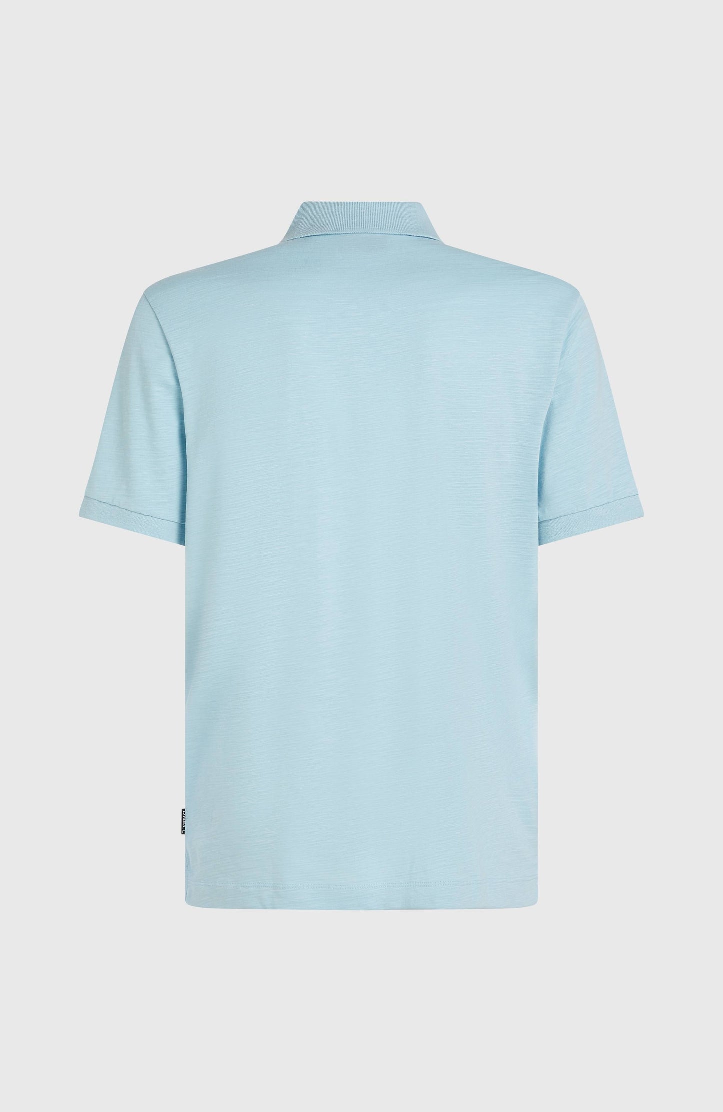 Slub Small Logo Polo Men Morning Glory