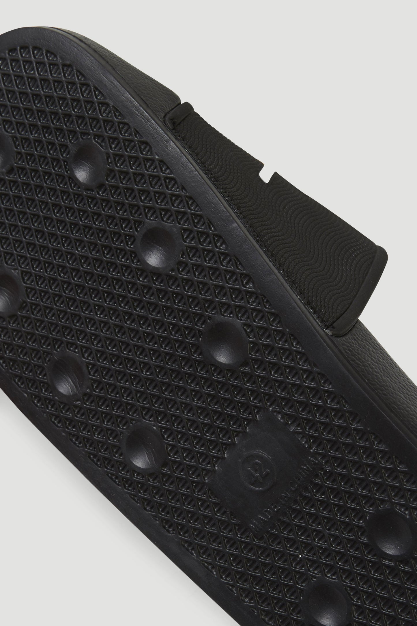 Logo Slides Men Black Out