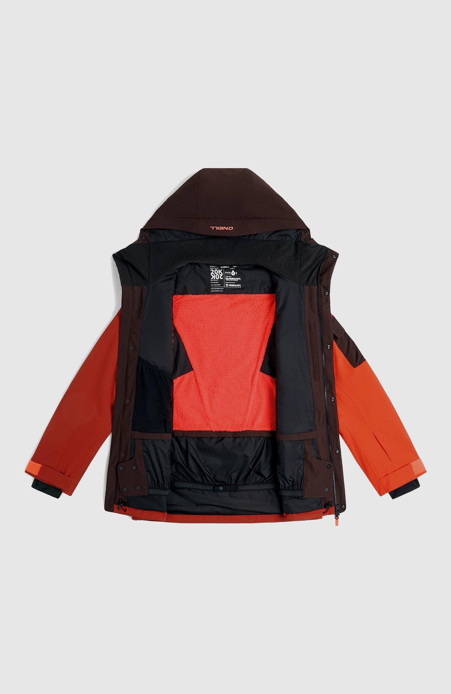 FWC'Peak Pro Snow Jacket Men Bonfire Colour Block