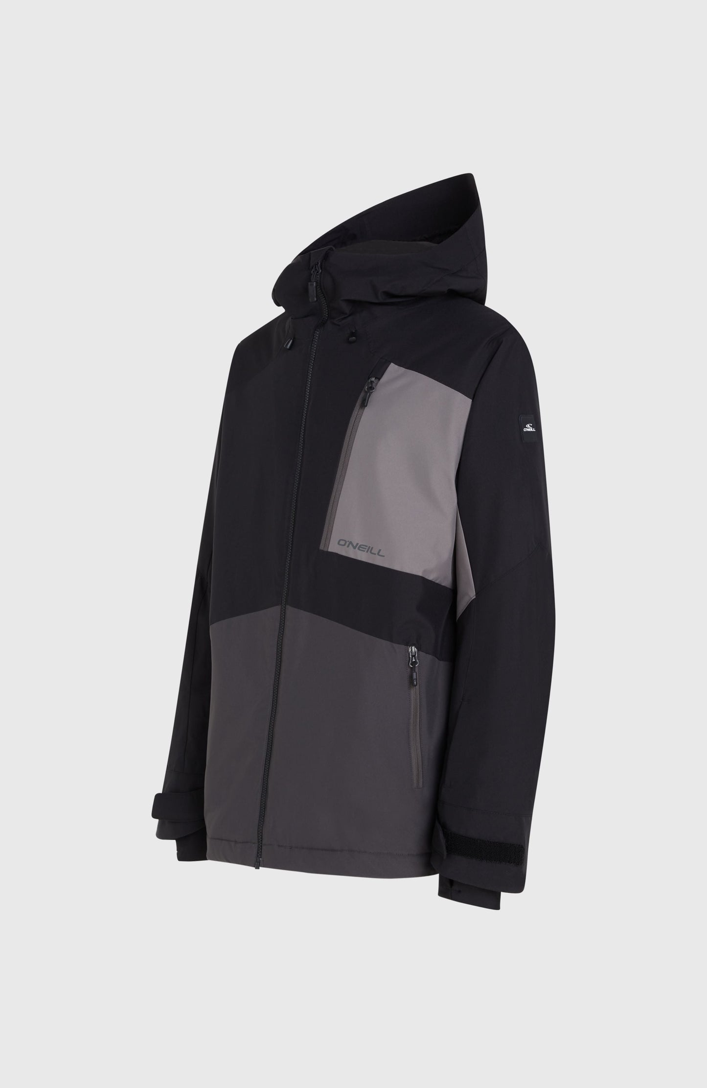 Hammer Block Snow Jacket Men Black Out Colour Block