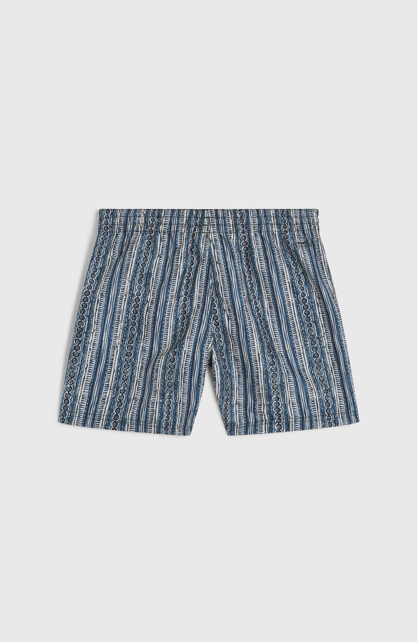 Cali 14'' Swim Shorts Kids Blue Pressed Lines
