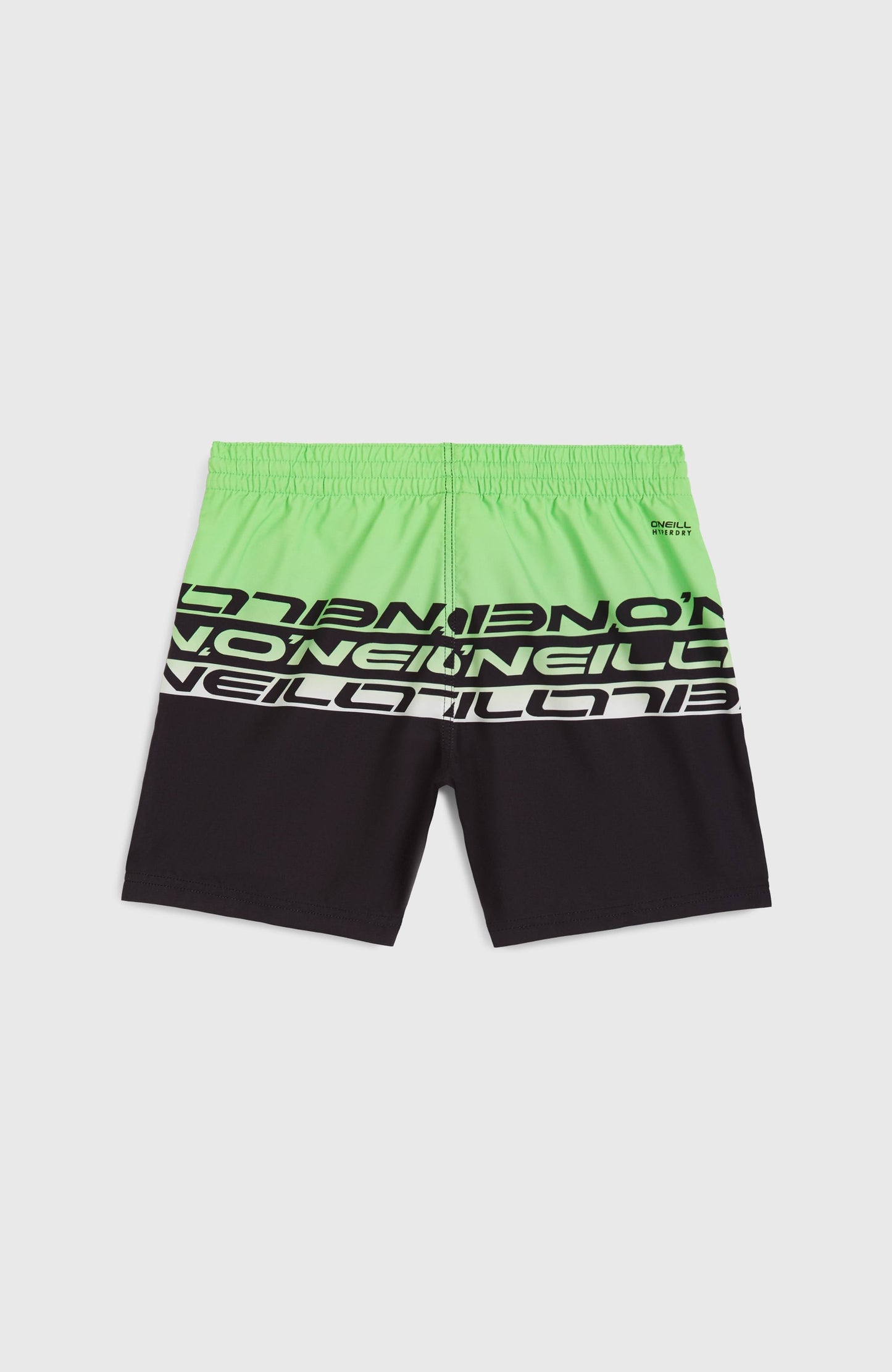 Cali Stripe 14'' Swim Shorts Kids Green Upside Down