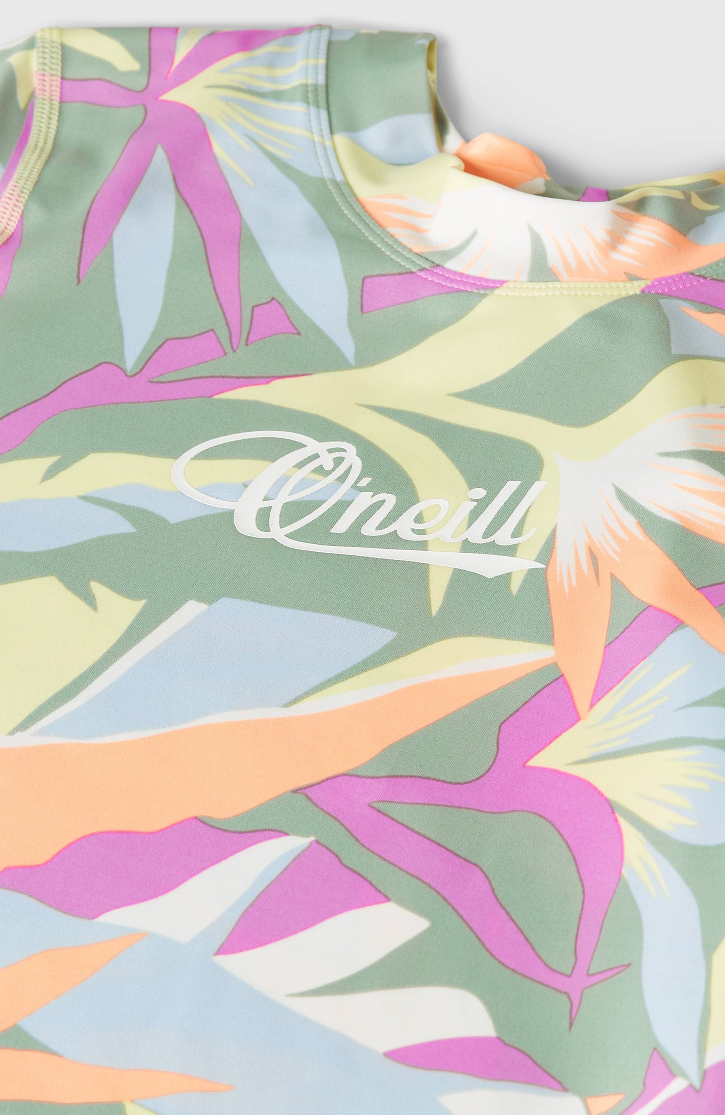 O'Neill Graphic Short-Sleeve Skin Kids Green Wmns Tropicana