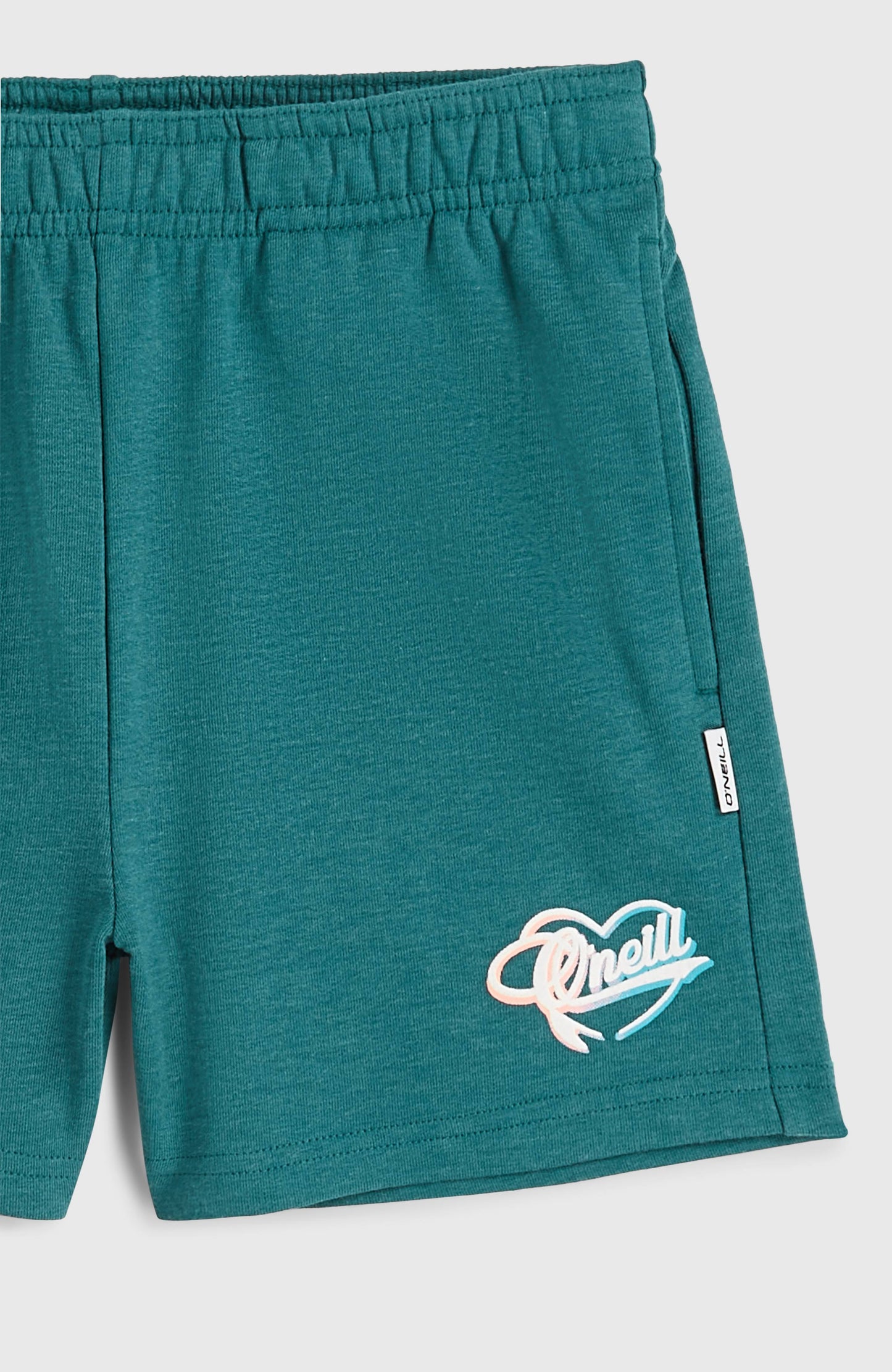 Essentials Script Sweatshorts Kids Botanical Heat