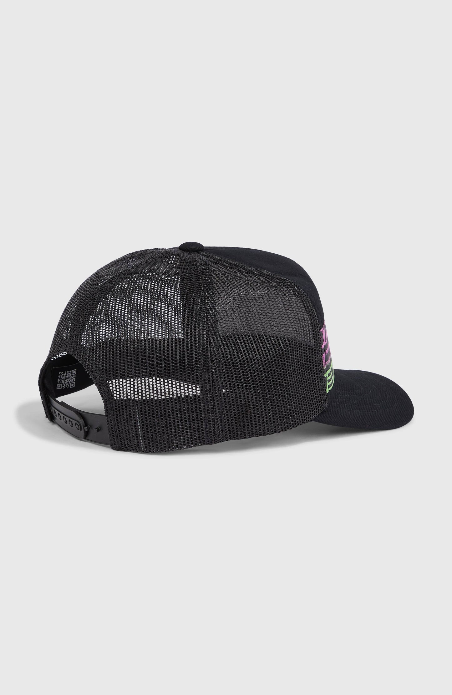 Flood Trucker Cap Kids Black Upside Down