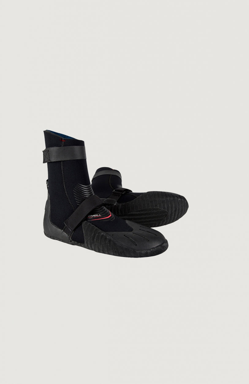 Heat 7mm Round Toe Boot Wetsuits Black