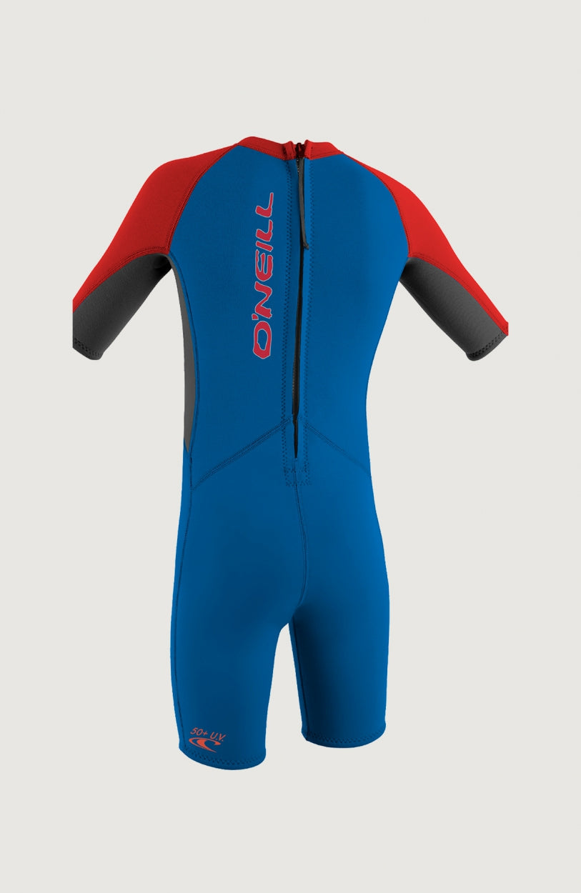 O'Neill Reactor-2 2mm Back Zip Shortsleeve Spring Wetsuit Toddler Boys – O'Neill Wetsuits OCEAN/GRAPH/RED