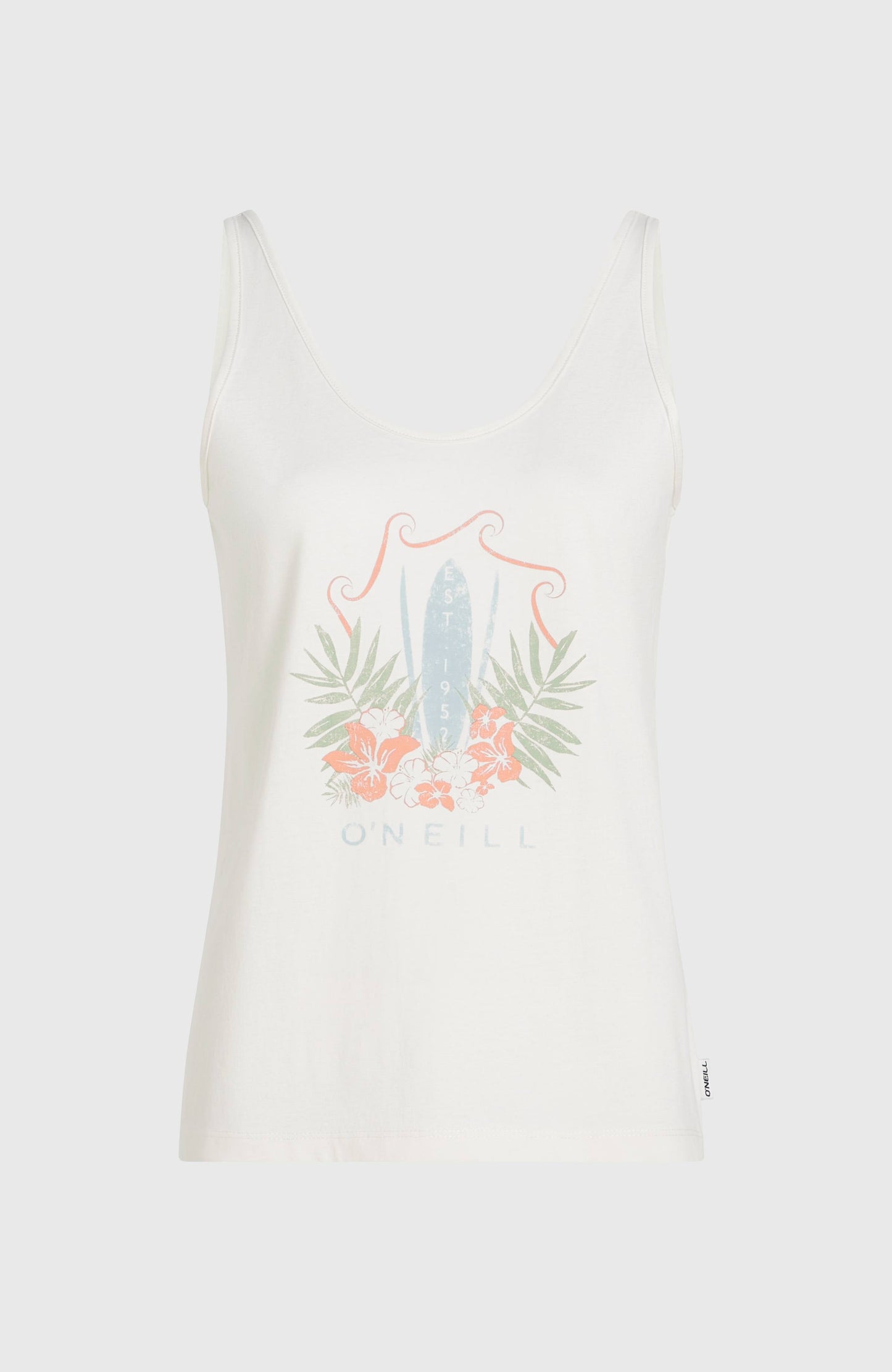 O'Neill Graphic Tank Top Women Snow White