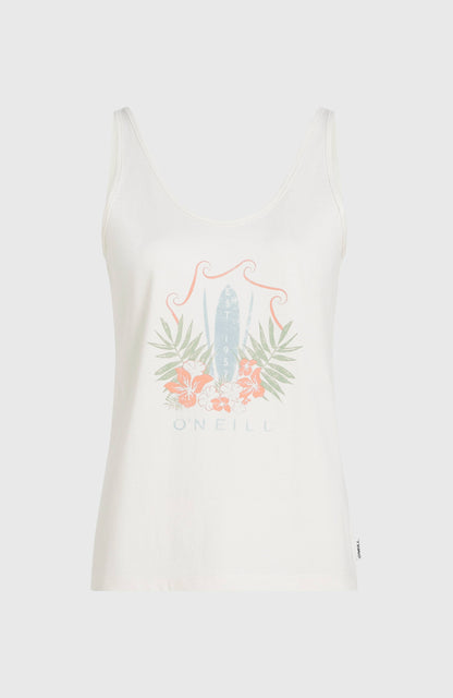 O'Neill Graphic Tank Top Women Snow White