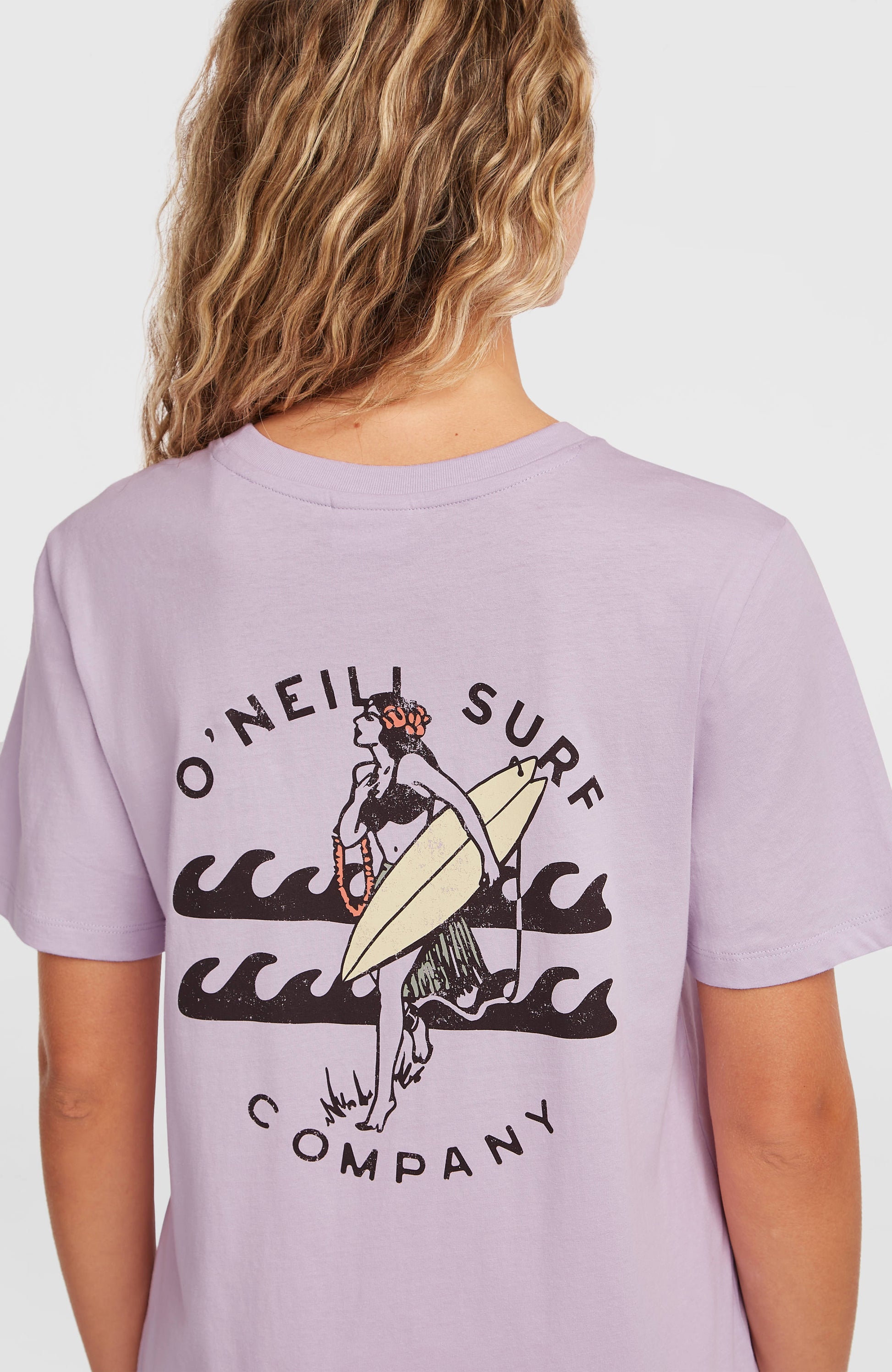 O'Neill Graphic T-Shirt Women Pale Lavender