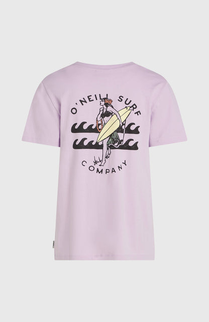 O'Neill Graphic T-Shirt Women Pale Lavender