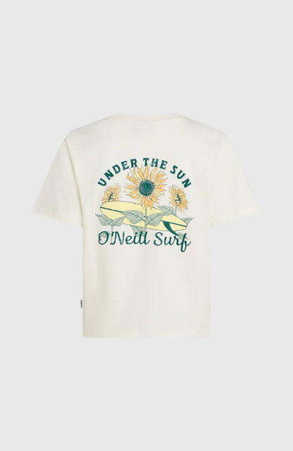 O’Neill Boxy Back Print T-Shirt Women Snow White