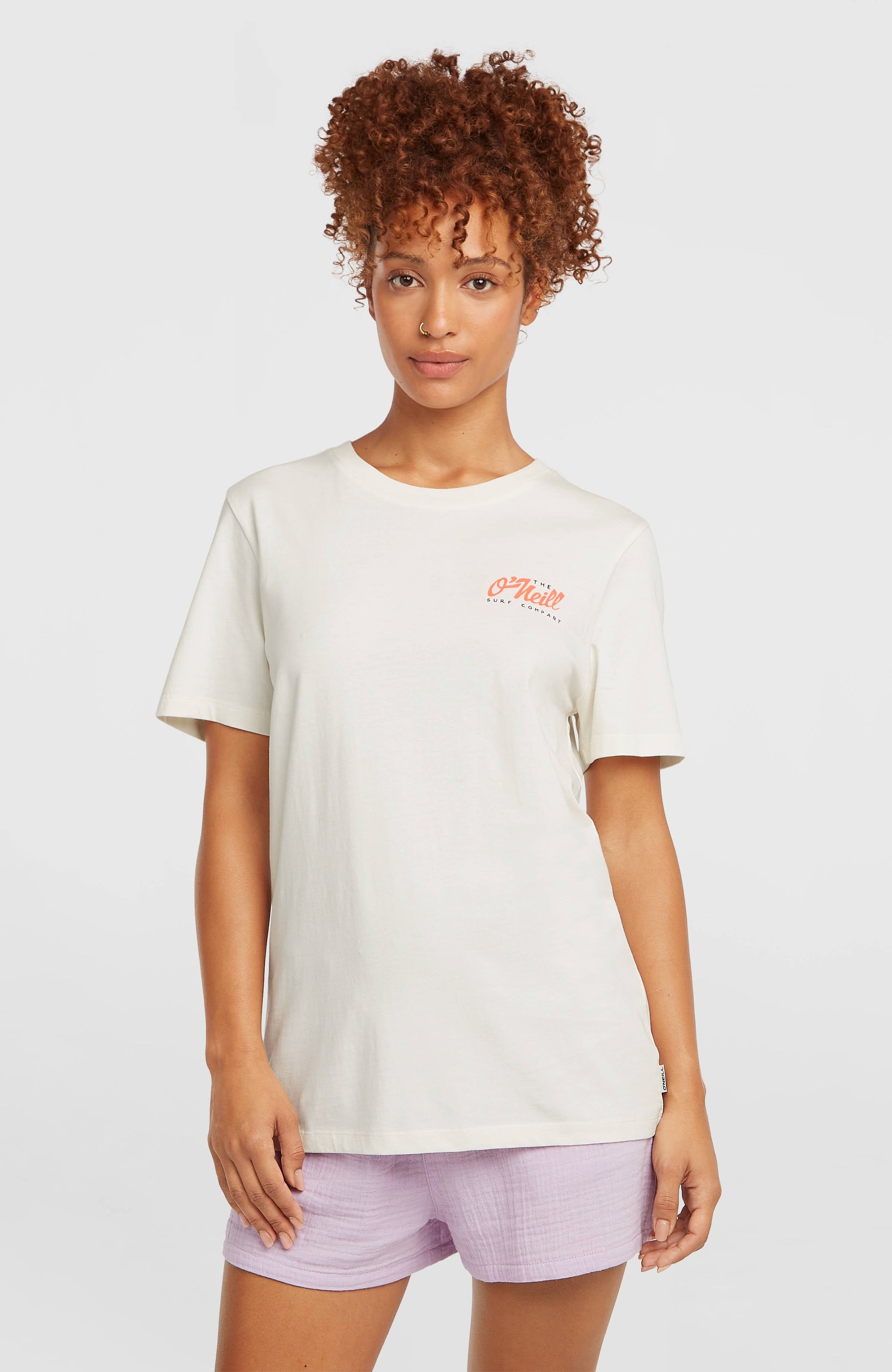 O'Neill Graphic T-Shirt Women Snow White