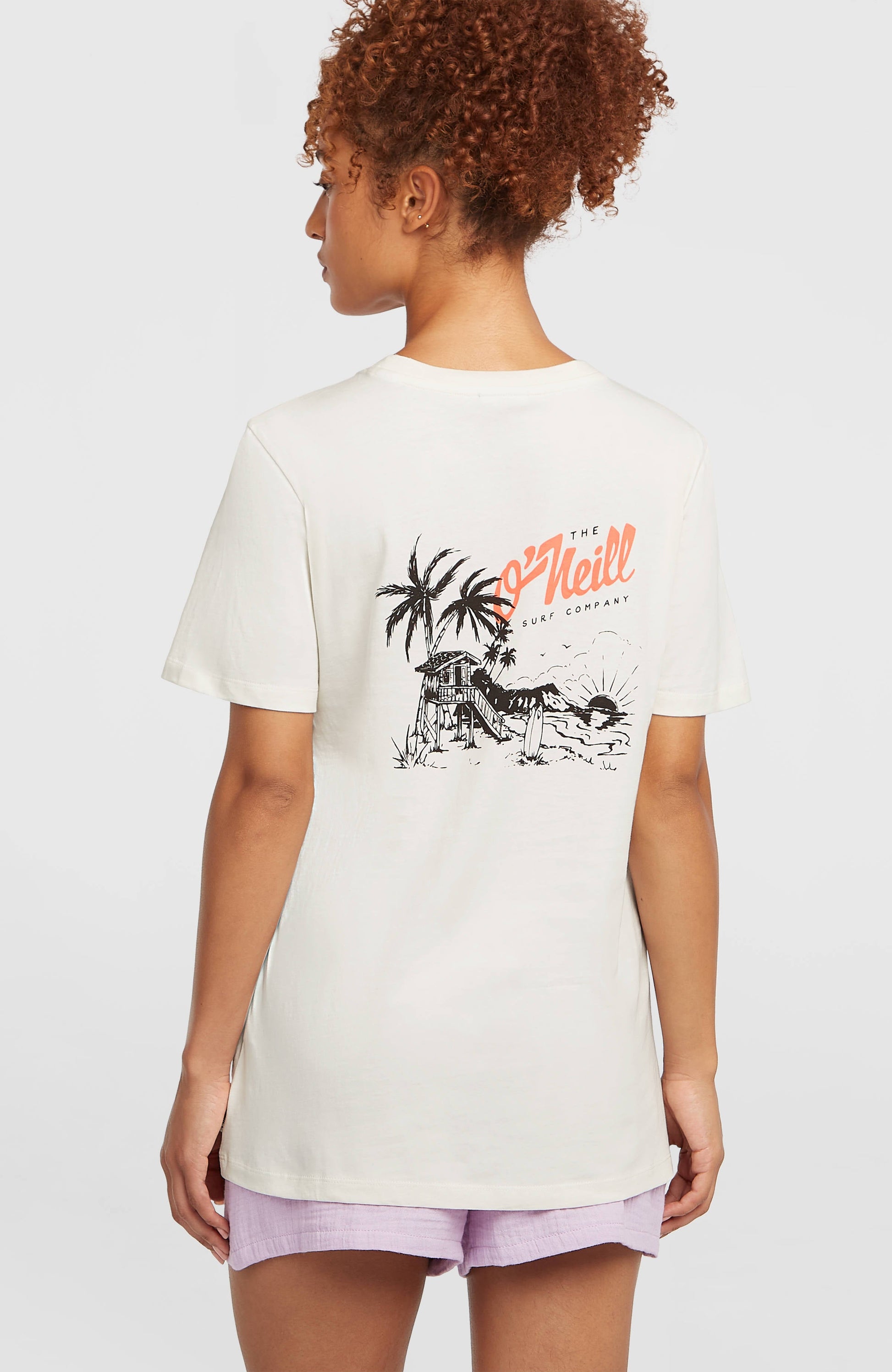 O'Neill Graphic T-Shirt Women Snow White