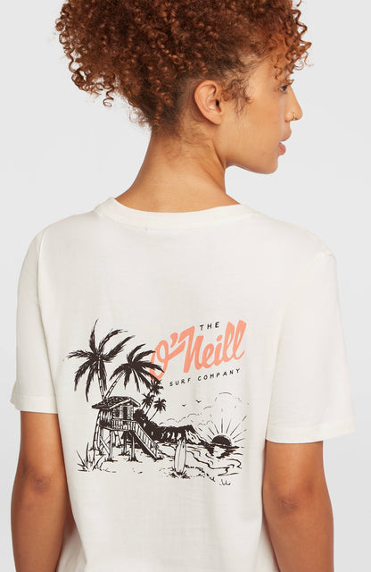 O'Neill Graphic T-Shirt Women Snow White