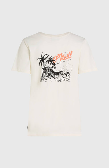 O'Neill Graphic T-Shirt Women Snow White