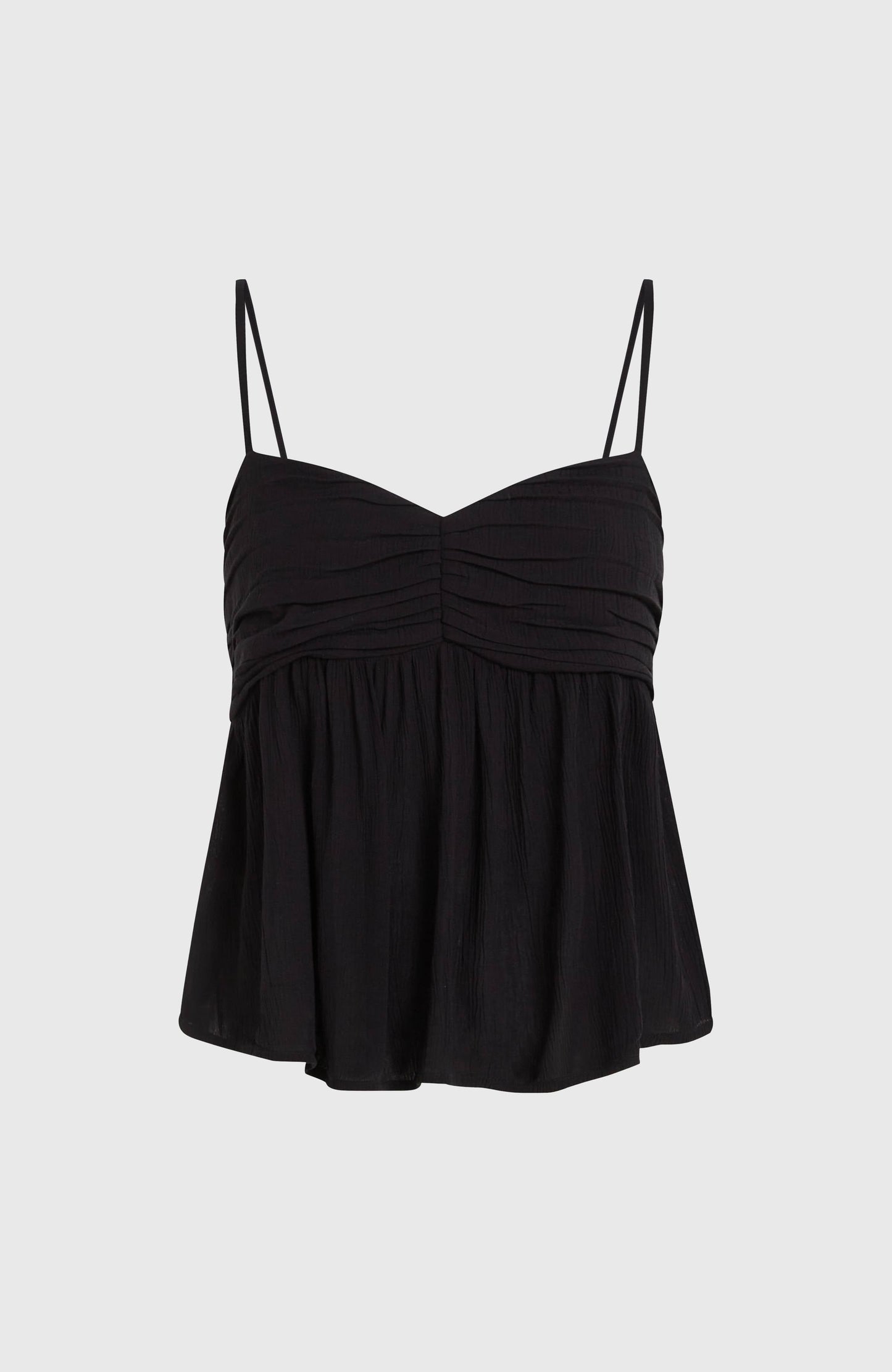 Reeta Woven Top Women Black Out