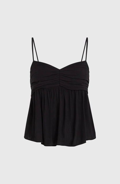 Reeta Woven Top Women Black Out