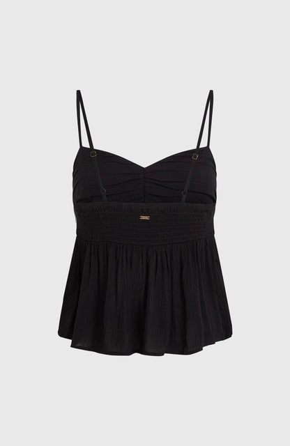 Reeta Woven Top Women Black Out