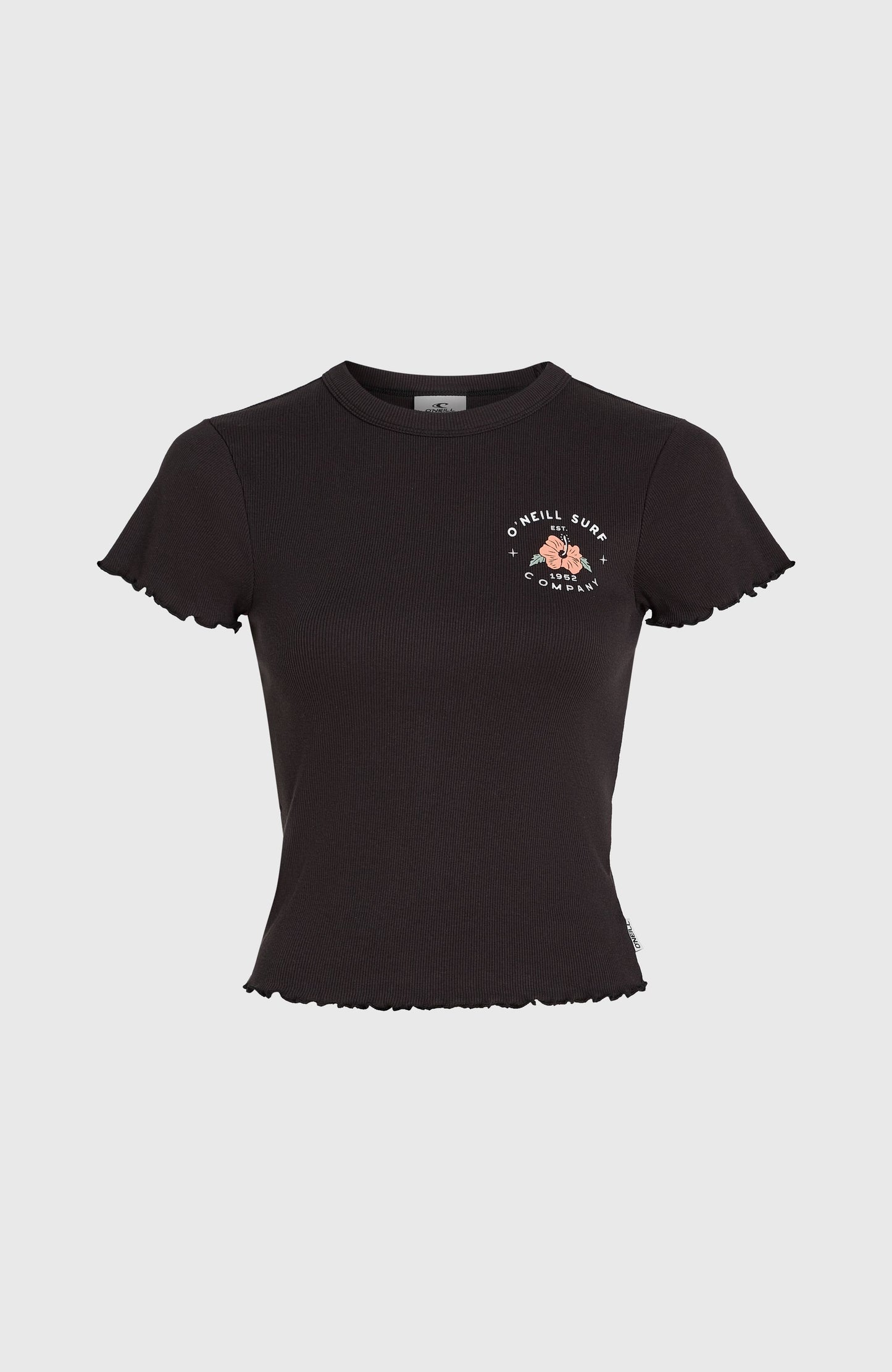 O'Neill Rib T-Shirt Women Black Out