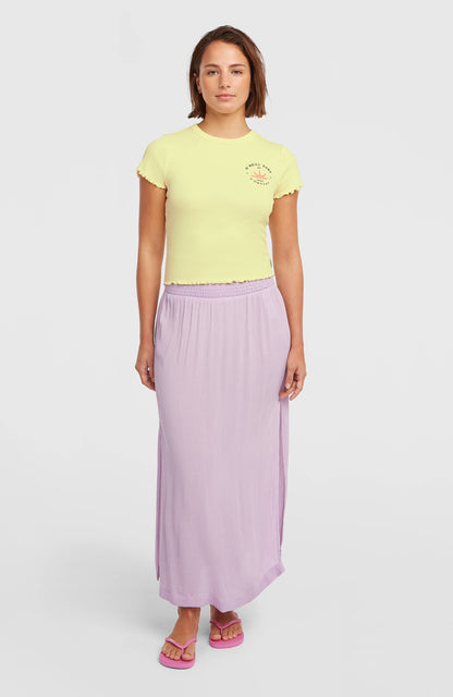 O'Neill Rib T-Shirt Women Rainforest Dew
