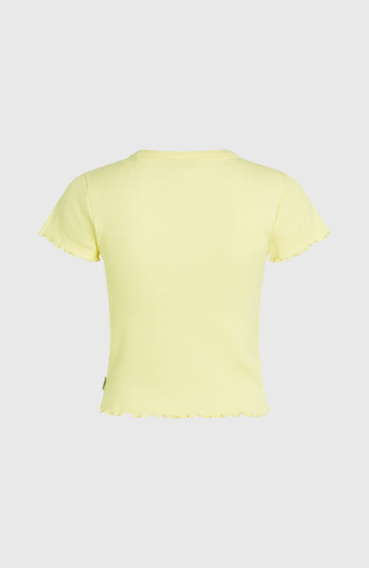 O'Neill Rib T-Shirt Women Rainforest Dew
