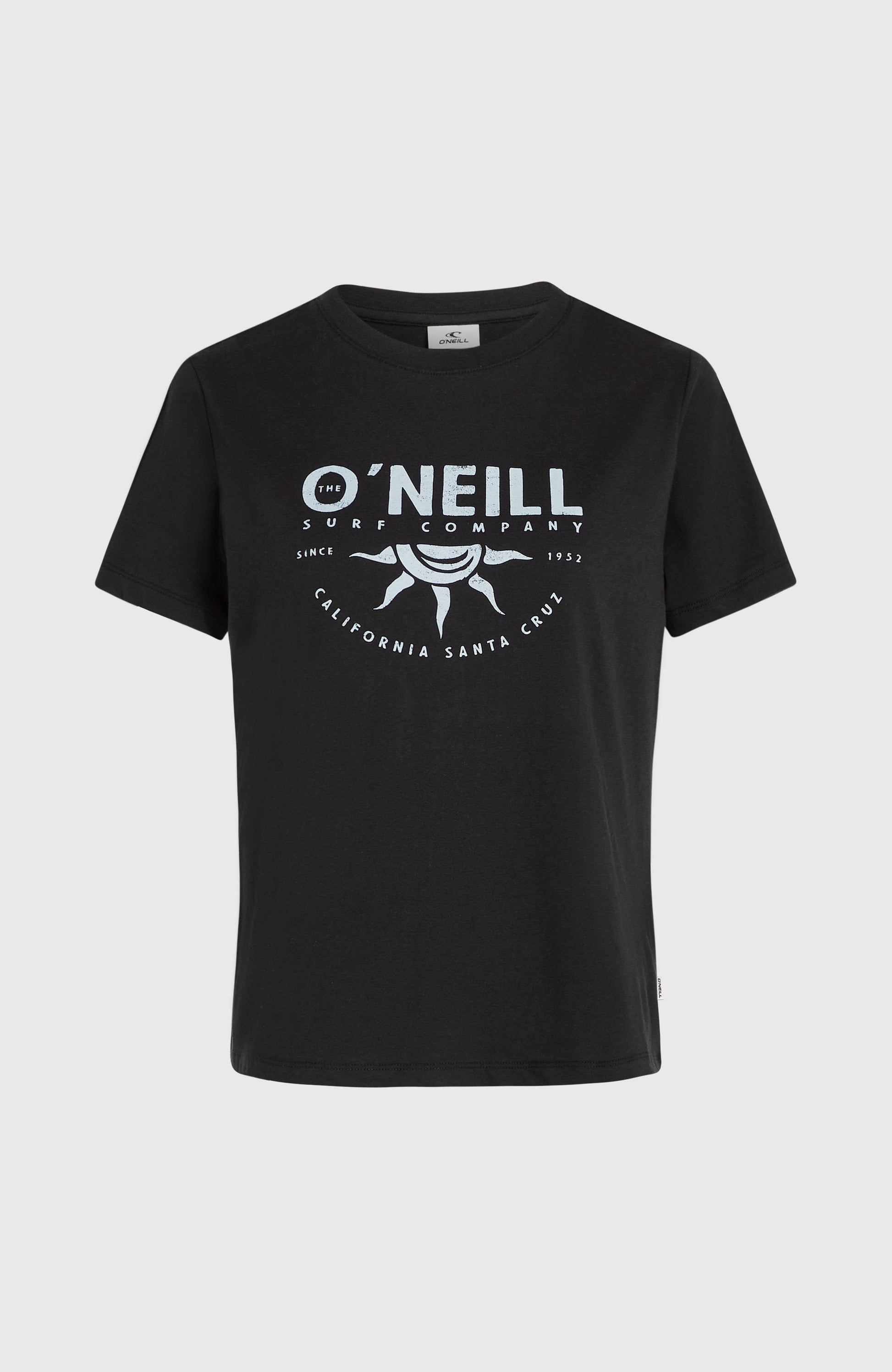 Front Print T-Shirt Women Black Out