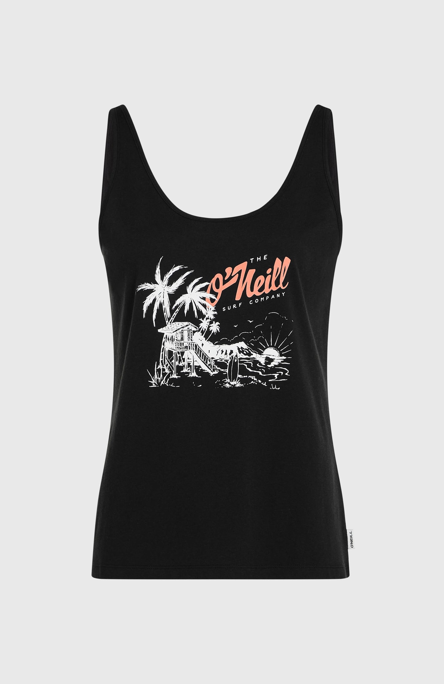 O'Neill Graphic Tank Top Women Black Out