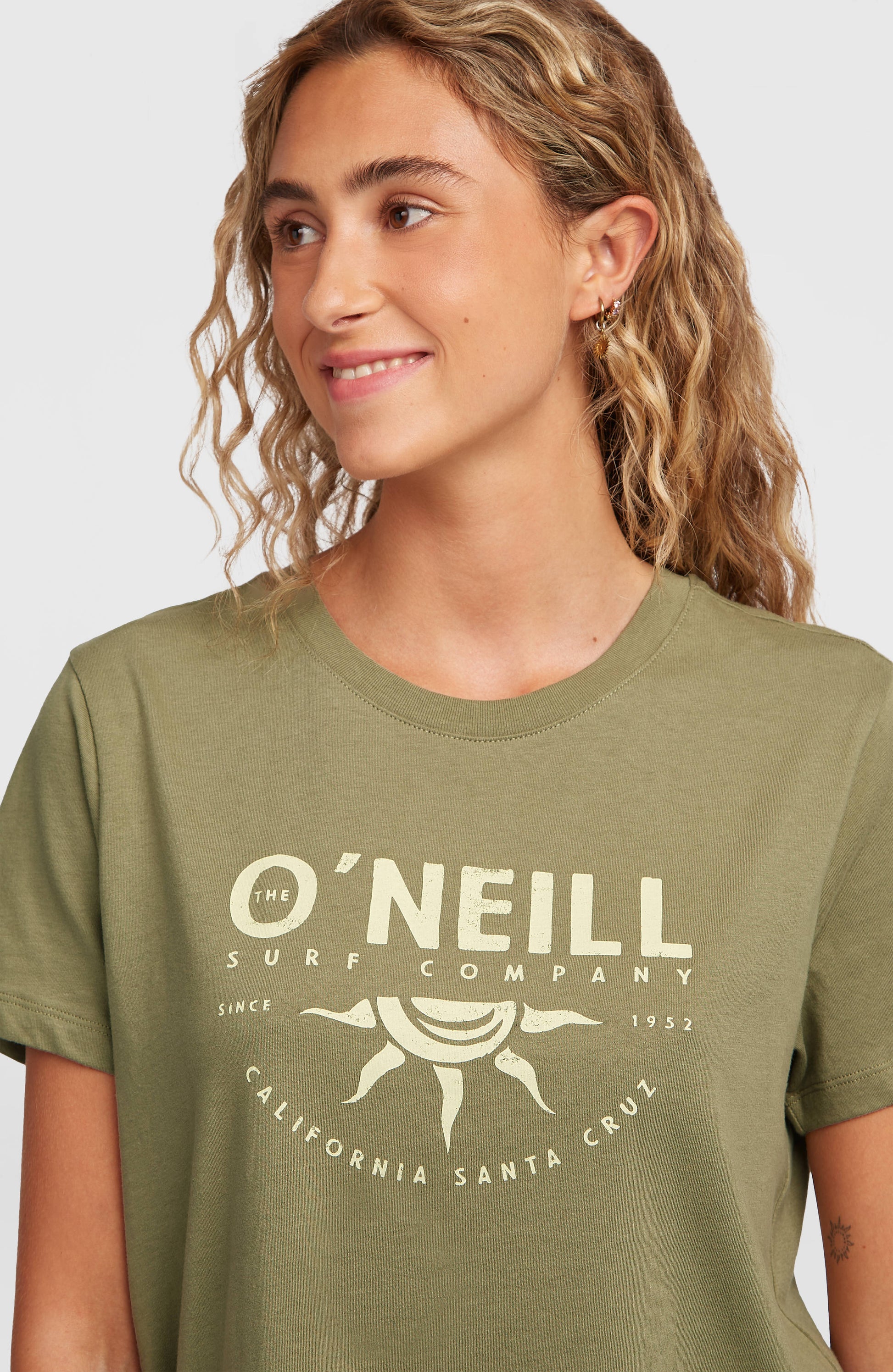 Front Print T-Shirt Women Avery Fern