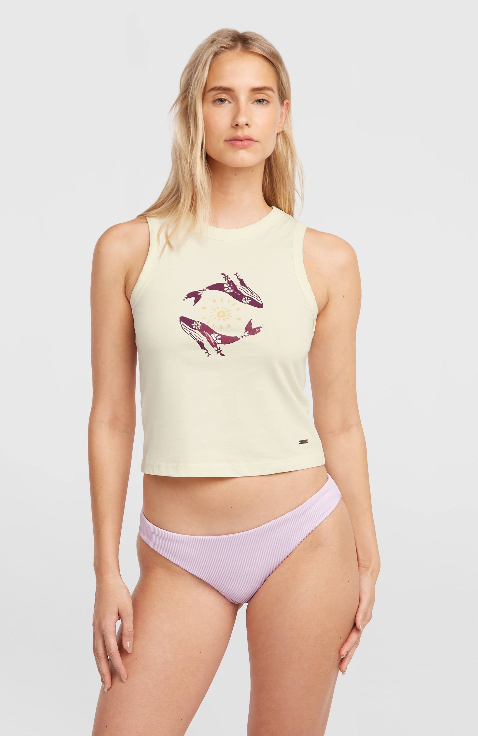Women Of The Wave Tank Top Women Pistachio Shell