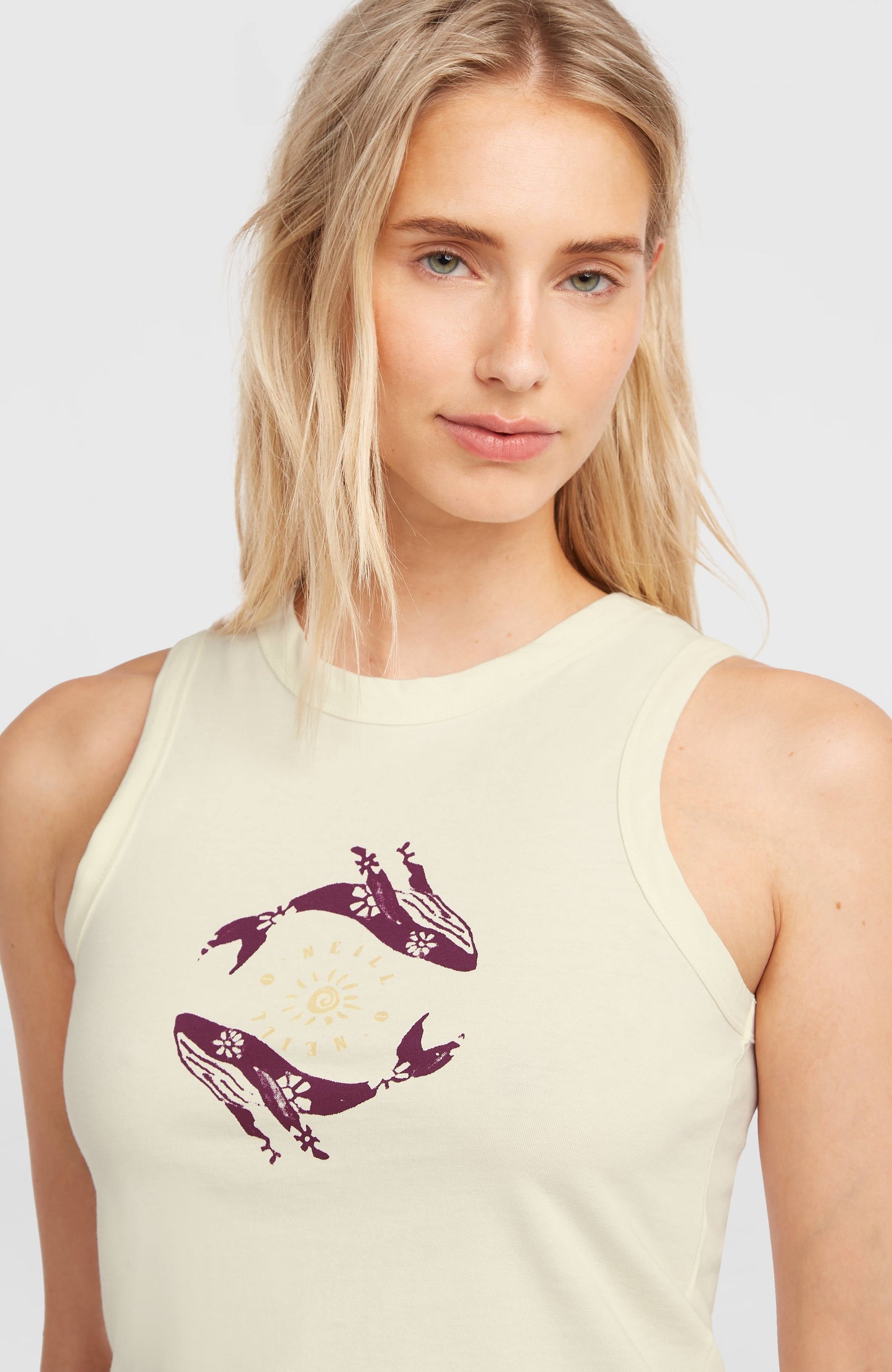 Women Of The Wave Tank Top Women Pistachio Shell