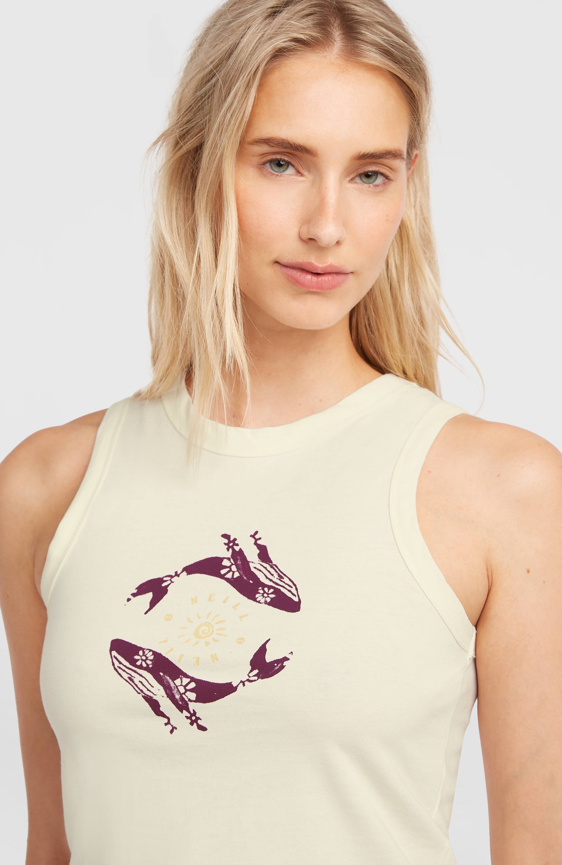 Women Of The Wave Tank Top Women Pistachio Shell