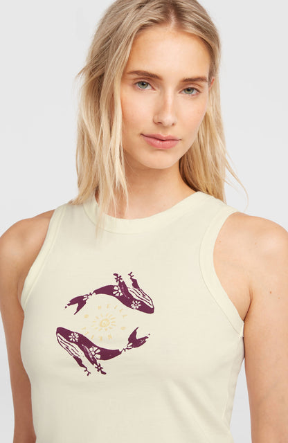 Women Of The Wave Tank Top Women Pistachio Shell